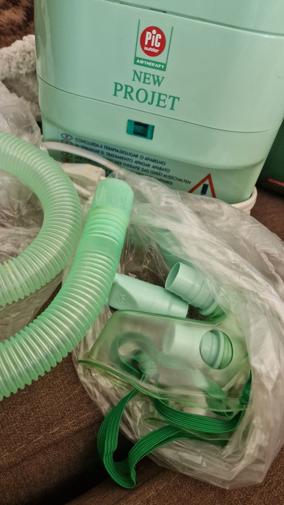 Aerossol/Nebulizador Pic Indolor New Projet + Bolsa
