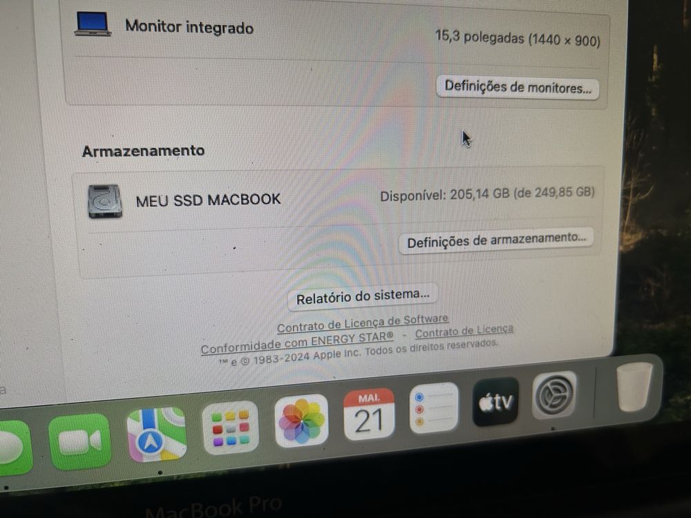 Macbook 2011 I7 SSD 256
