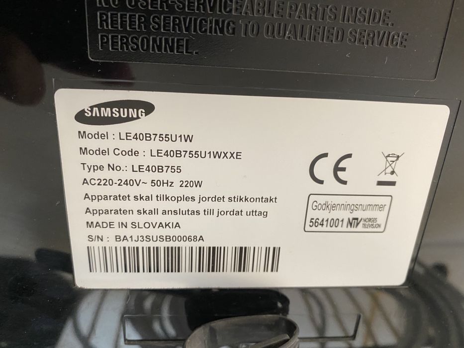 TV Samsung Full HD LCD 40’’