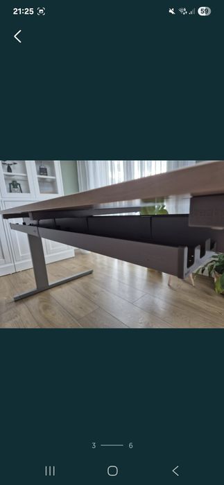 Biurko solidne - stan super 160x80