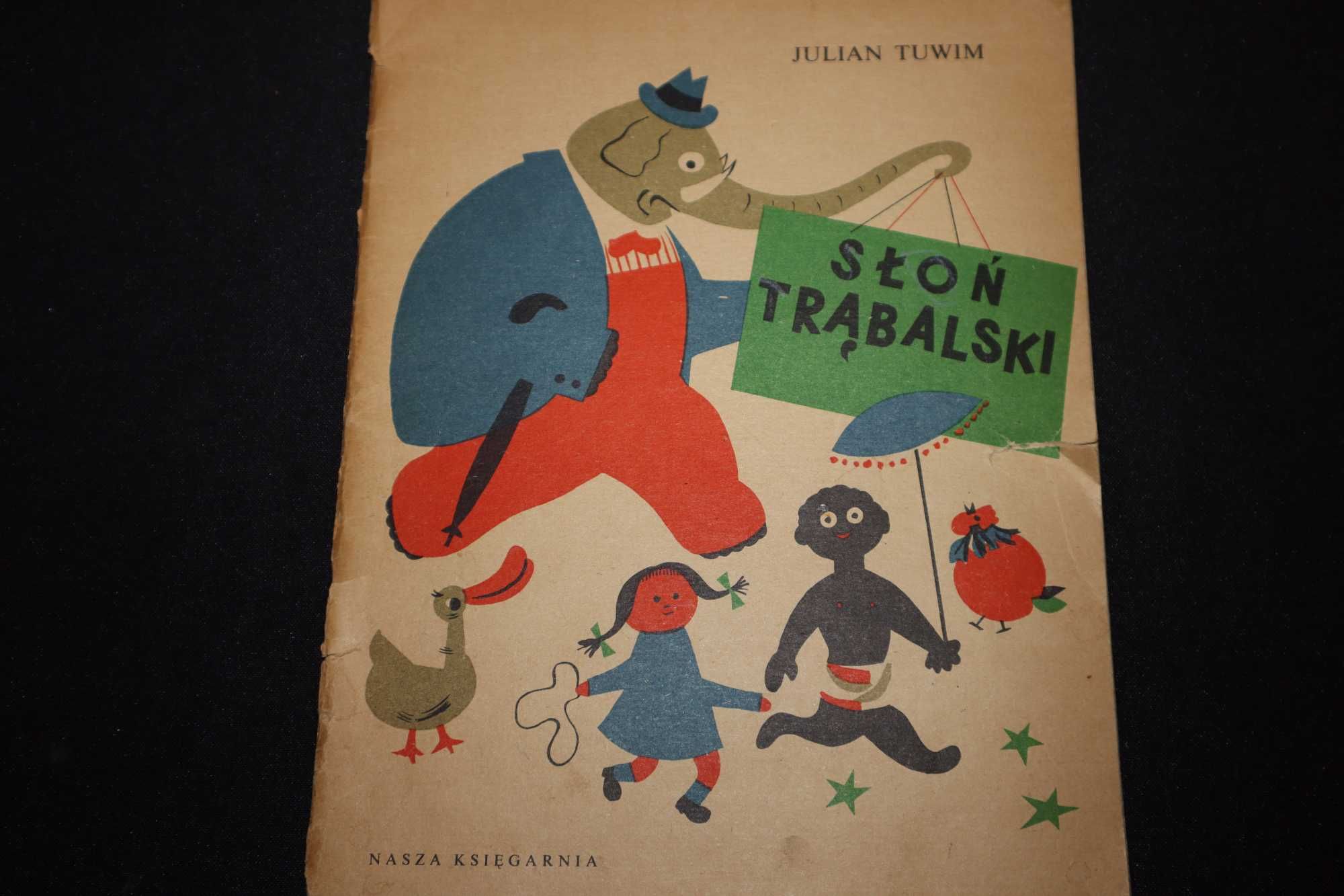 Słoń Trąbalski Julian Tuwim 1981 rm ilustracje Witz