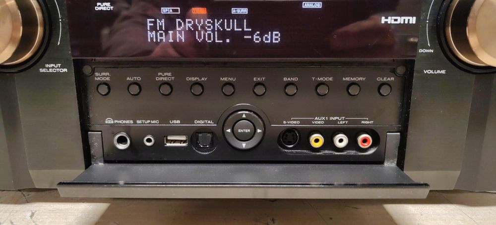 Amplituner MARANTZ SR-6003. Radio internetowe, HDMI