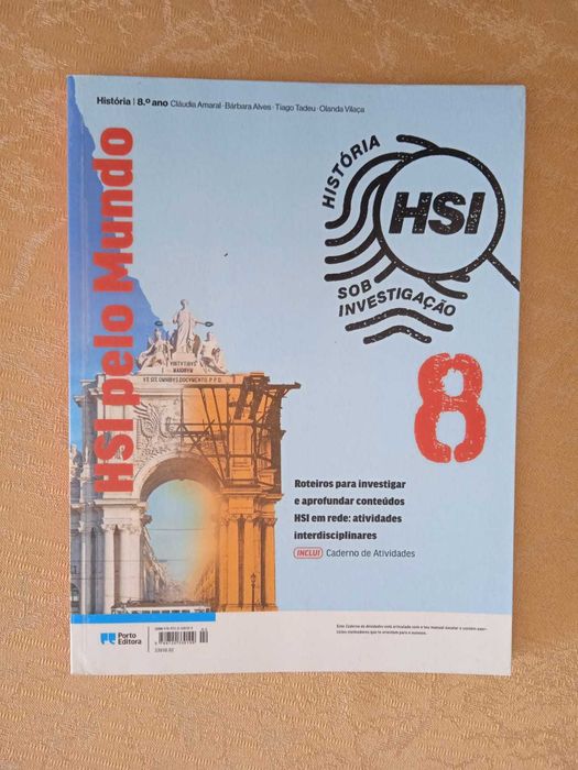 Caderno HSI História Sob Investigação - 8.º Ano (NOVO)