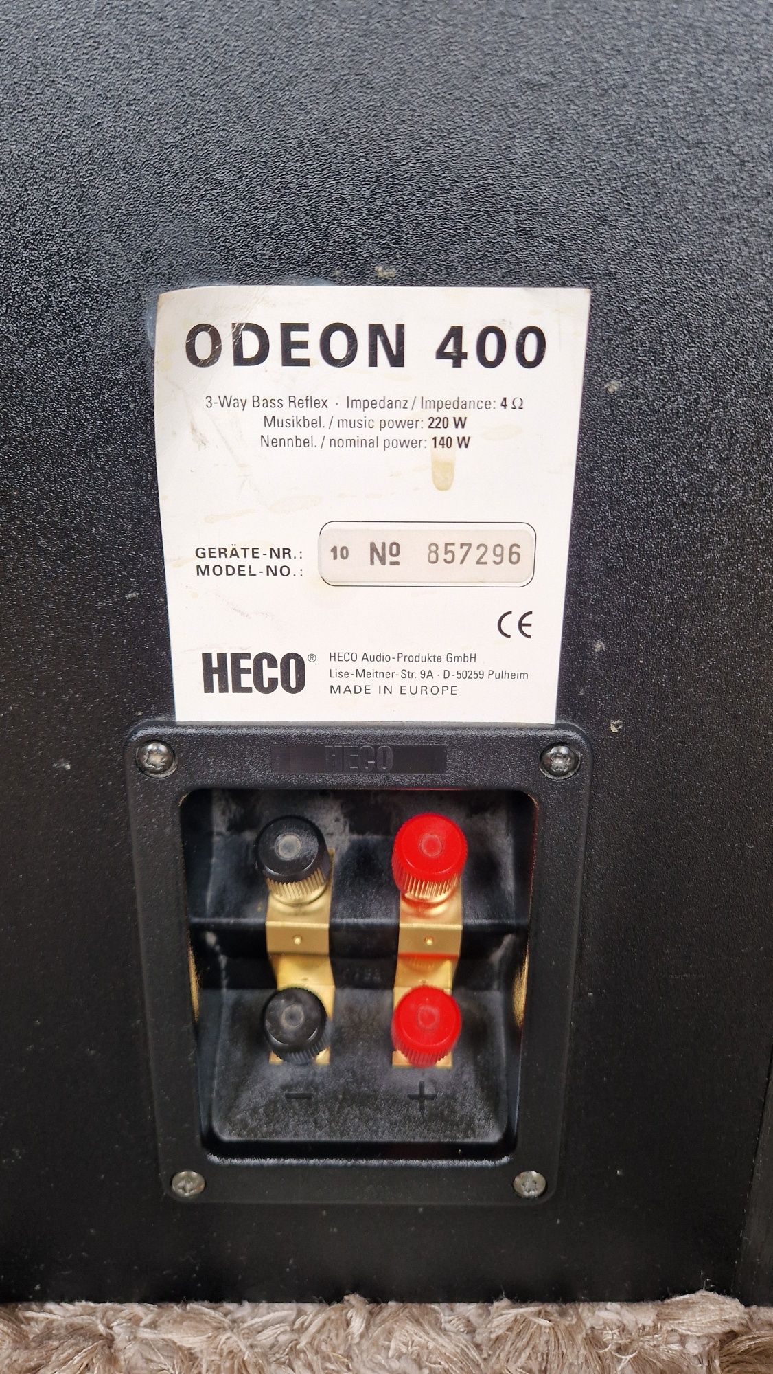 Kolumny Heco Odeon 400 stan idealny