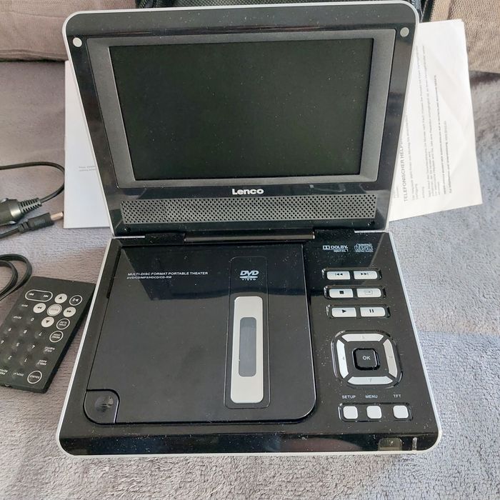 Przenośny odtwarzacz DVD 7 cali