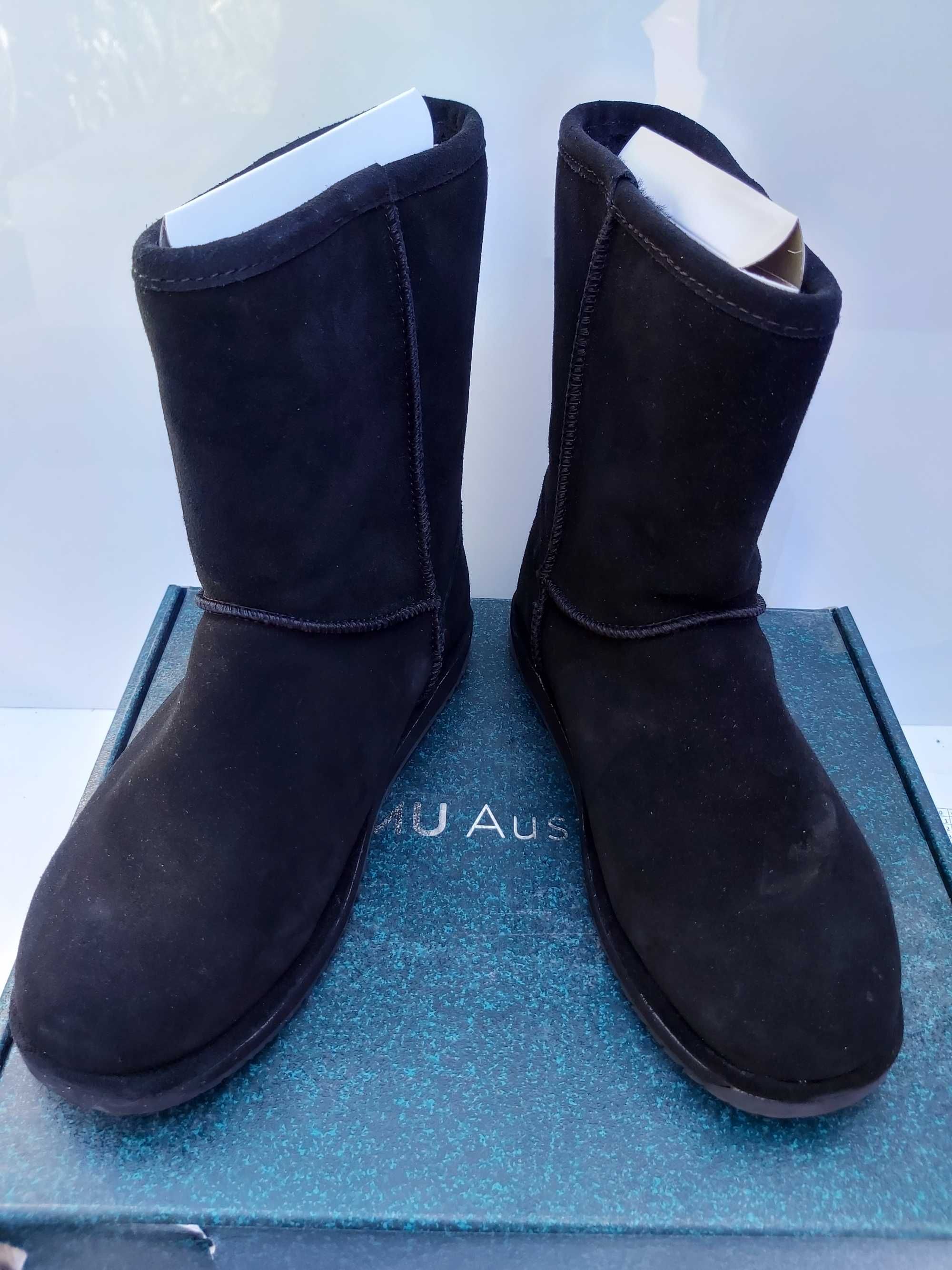Nowe kozaki botki EMU AUSTRALIA Paterson LO czarnec37 us6 w/f