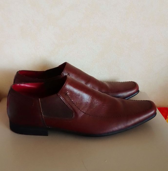 Свои деми-ботинки. НАТУРАЛЬНАЯ КОЖА. Made in Germany. Размер 42- 27см