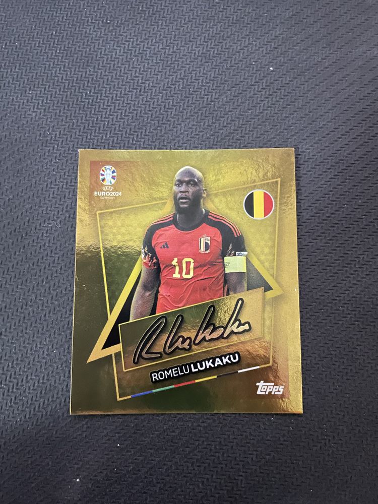 Topps Euro 2024 Gold Signature