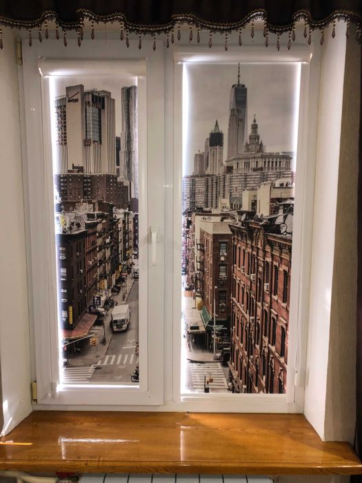 Фотодрук на ролетах та жалюзі • Друк будь-якого зображення