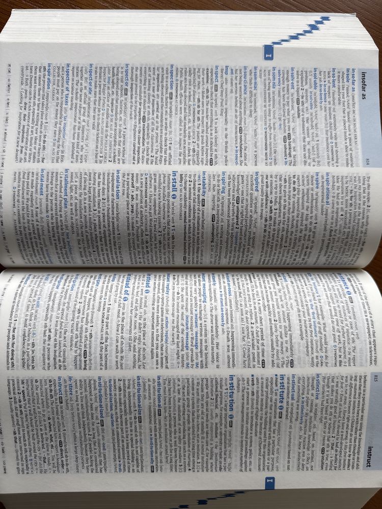 Dicionário Oxford Advanced Learner’s Dictionary, 9