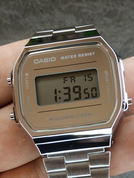 Годинник  Casio A168WEM-7EF Оригінал Гарантія Ретро Касио