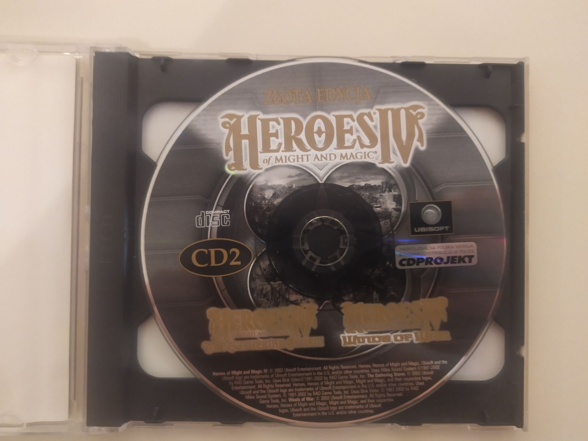 Heroes IV 4 złota edycja (2 dodatki) | 2 CD | Polski PL