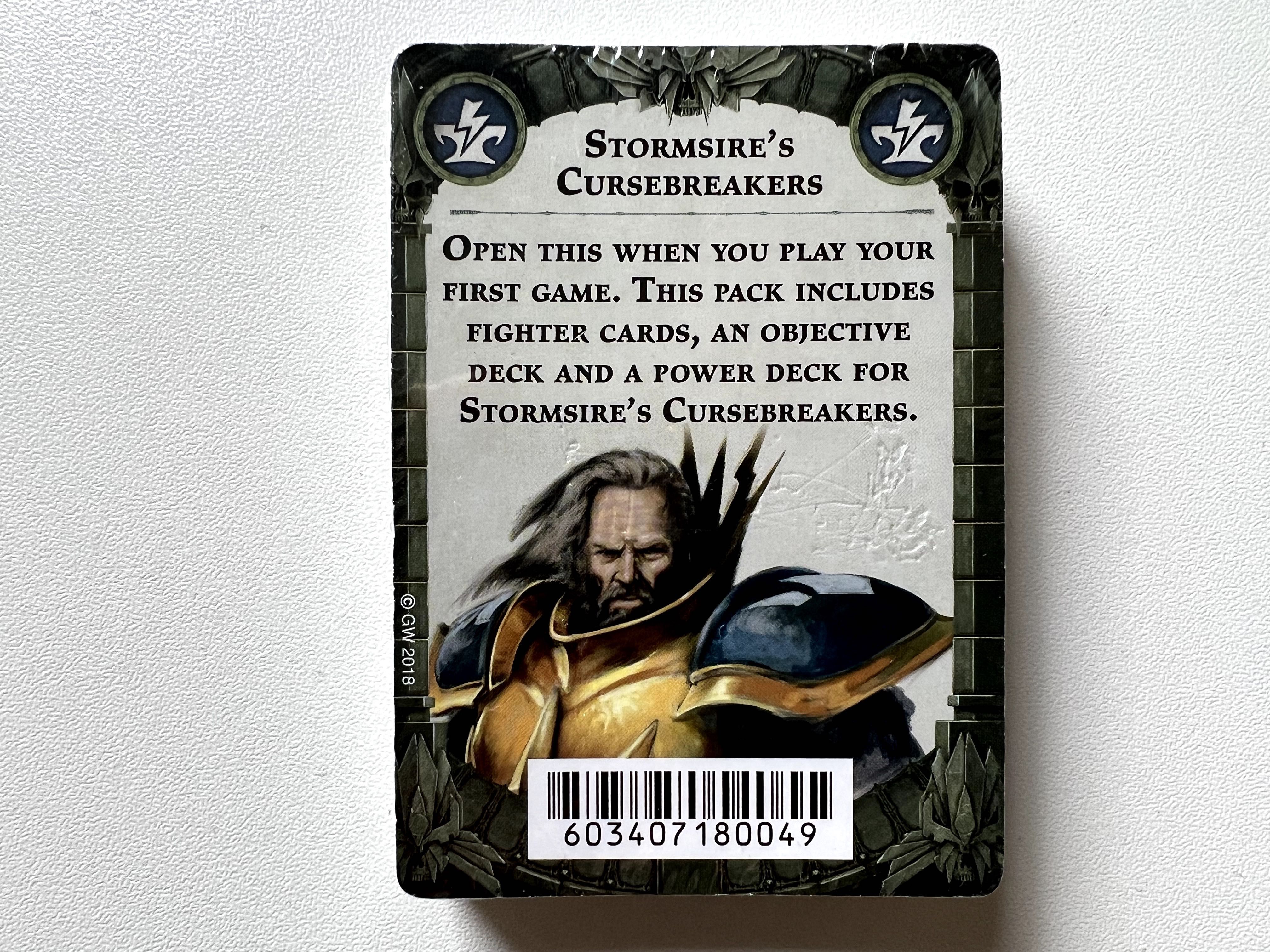 Stormsire's Cursebreakers - rival deck Warhammer Underworlds