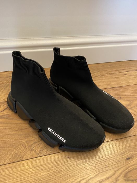 Balenciaga czarne skarpety rozmiar 43, 44 wkladka 28,5 cm