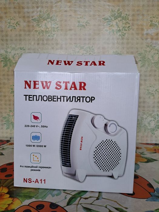 Тепловентилятор,обігрівач