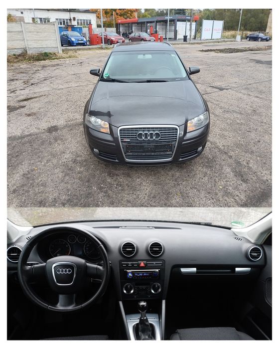 Audi A3 8p Sportback 2.0 150KM 5-Drzwi,Alufelgi 17",Klima z Niemiec