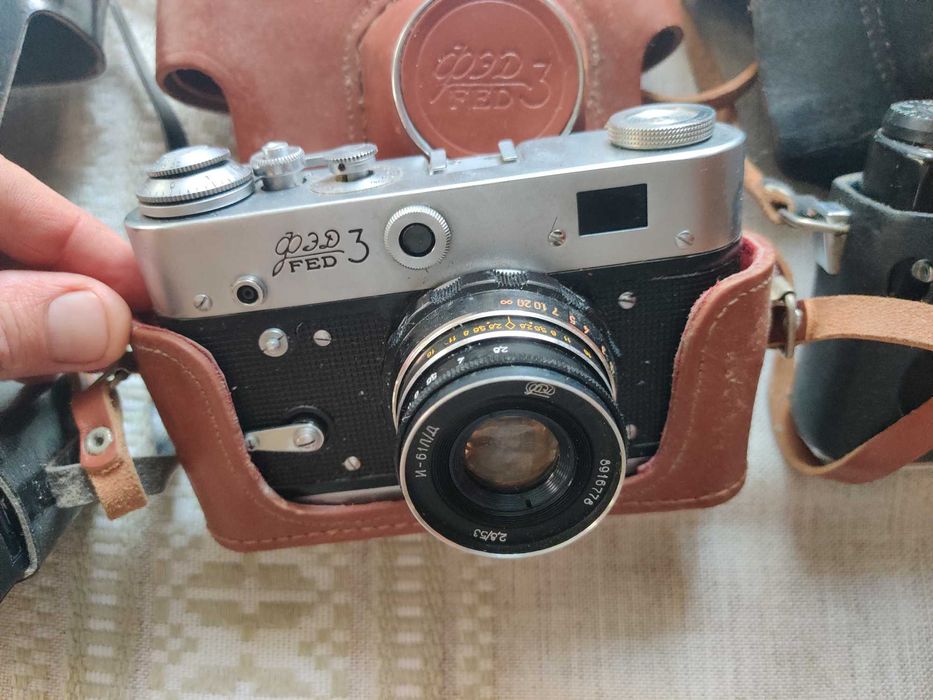Фотоаппараты Зенит TTL Смена 8М ФЕД-3 Fed-3