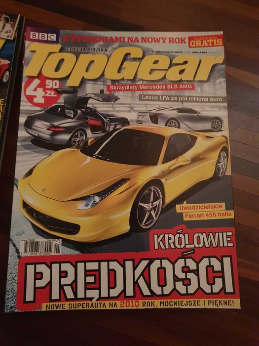 Archiwalny numer magazynu Top Gear