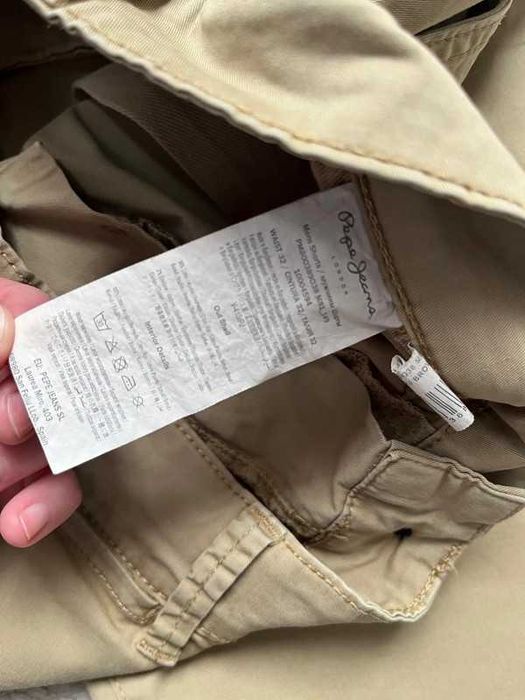 Pepe Jeans spodenki męskie Bermudy chinosy rozm 32