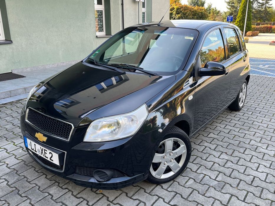 Chevrolet Aveo 1.2 84KM Klimatyzacja Bluetooth Elekt Szyby Wspomaganie Brak Rdzy