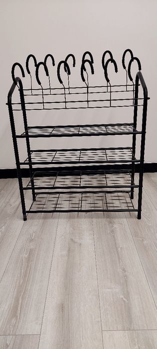 Stojak regał  na buty metalowy