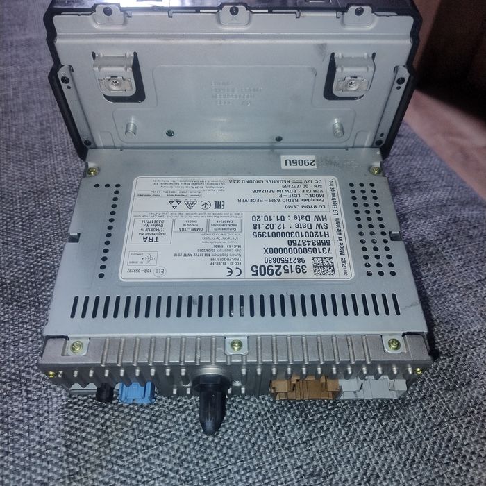 Stacja multimedialna LG opel chevrolet