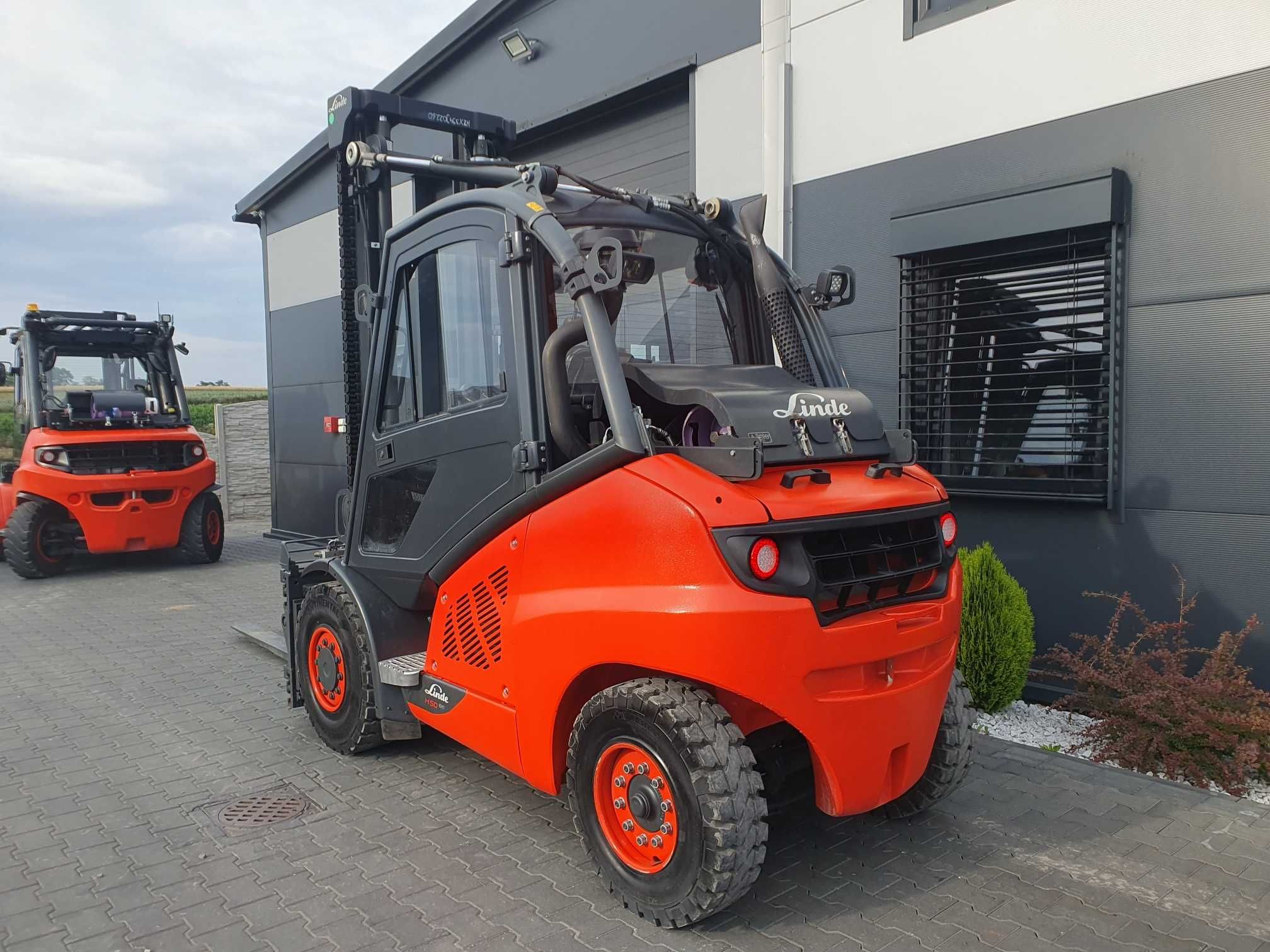 Wózek widłowy Linde H50T 2018r Triplex 4,4 m 4 sekcje H45 H40 H60