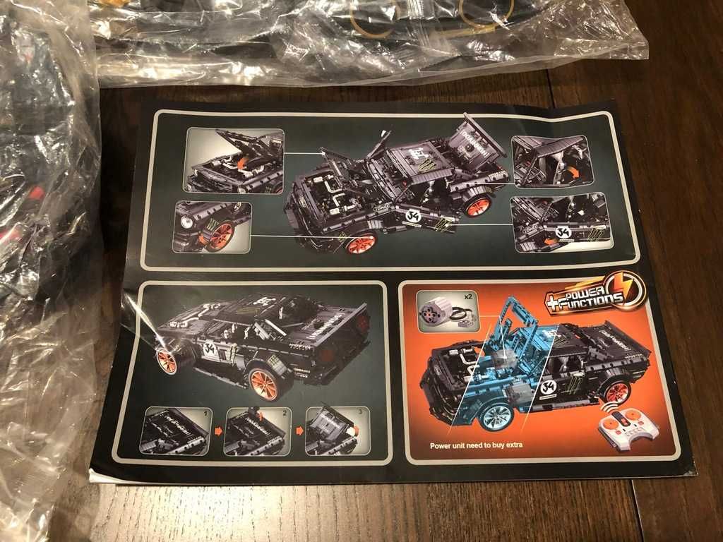 Klocki Technic Mustang Hoonicorn V2 PREZENT  3165 klocków