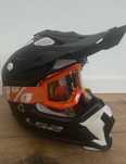 Kask LS2 subverter MX470 Czarno biały + gratis gogle