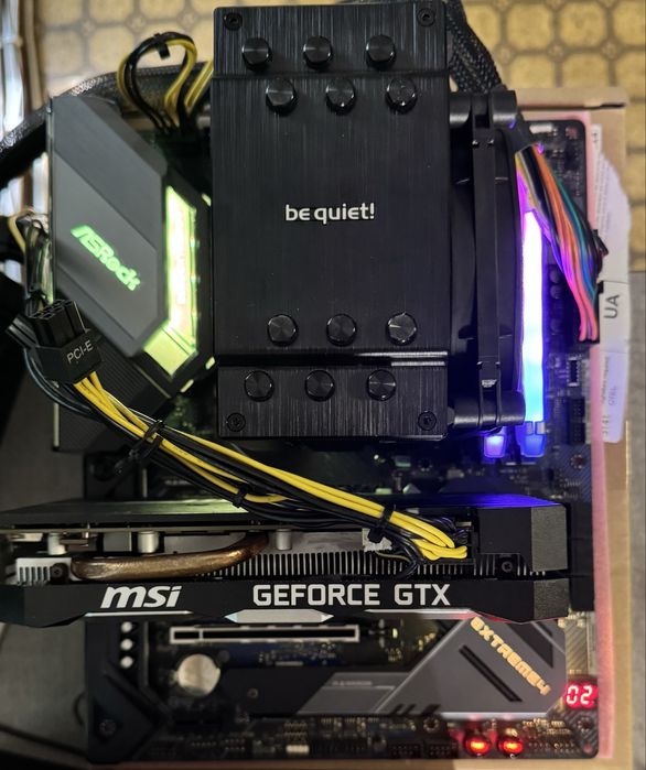 Комплект Ryzen 7 5700X, B550 EXTREME 4, 32gb 3200mhz