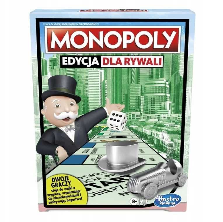 Gra planszowa Monopoly Edycja dla rywali Dwoje Graczy Hasbro
