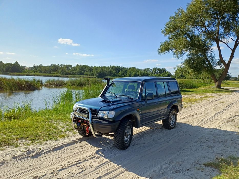 Hyunday Galloper 2.5 TDI # 4x4 # terenówka # nie pajero# klima # 7os.