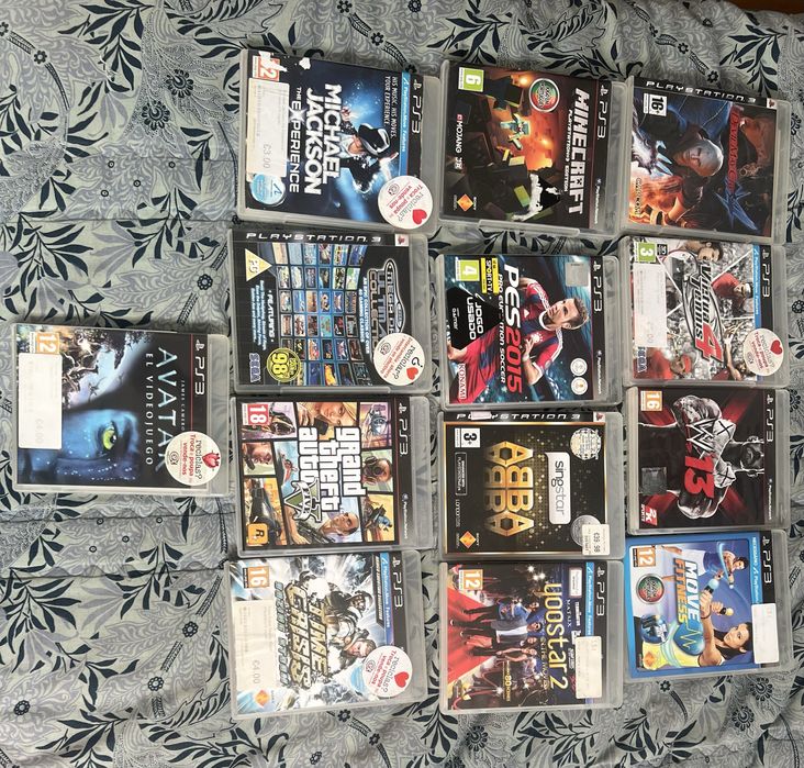 Bundle 13 Jogos PS3 - GTA V, DevilMayCry4, Minecraft…