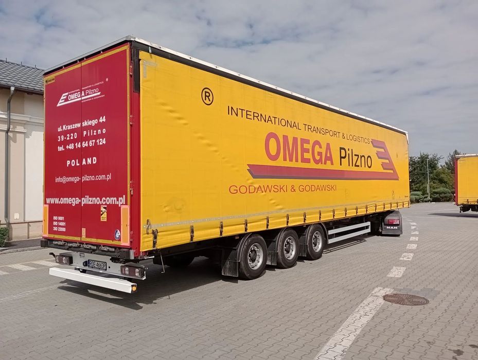 Wielton NS-3 MEGA  Oś podnoszona