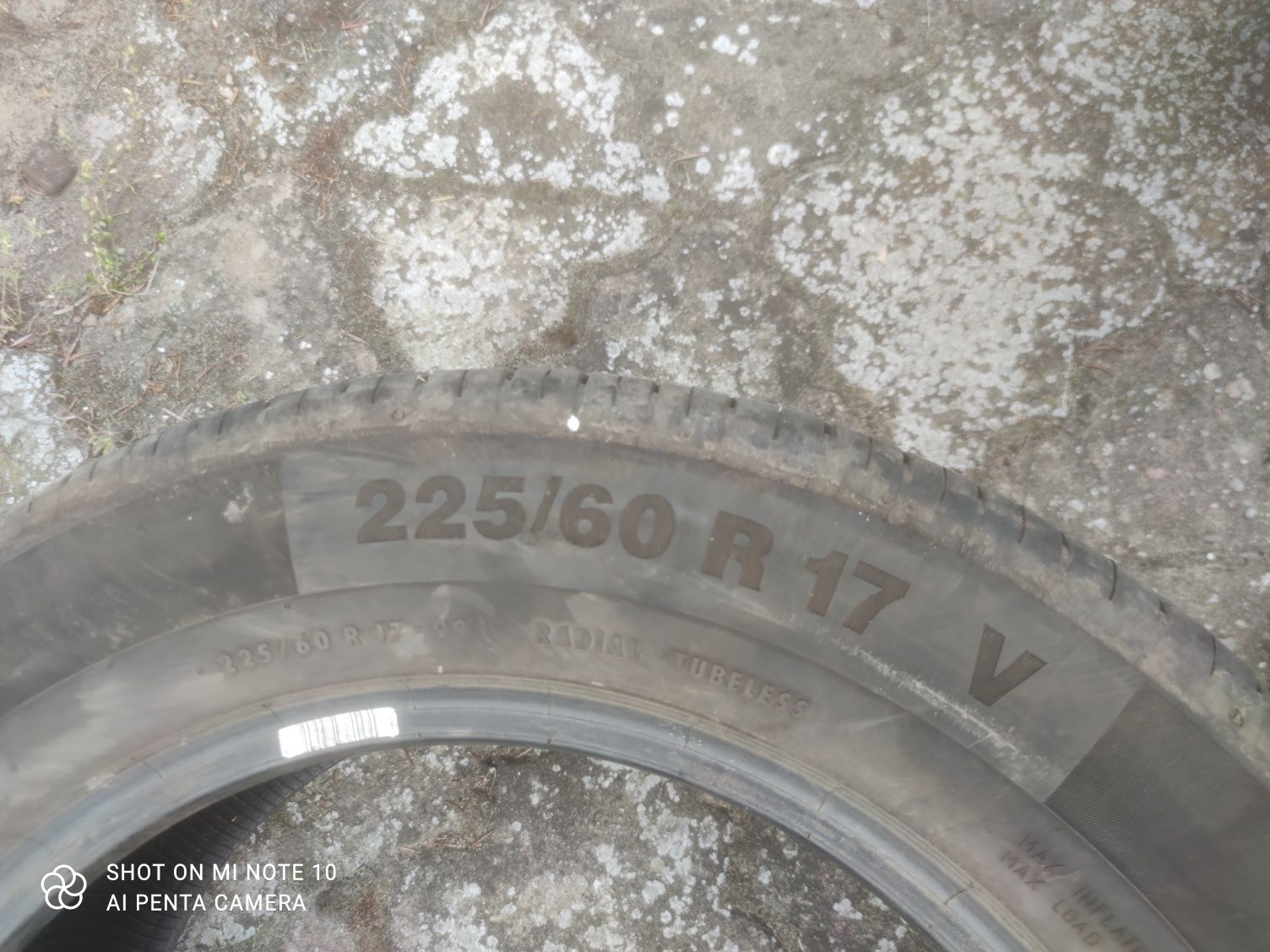 4xOpony Continental  225/60 R17 cena za całość