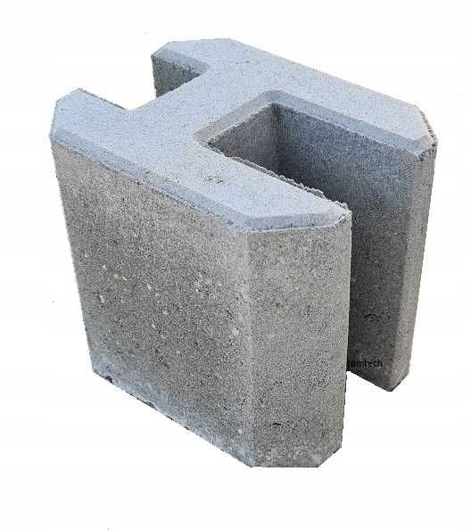 Płyta podmurówka betonowa pod siatke gładka 300x20cm 300 20 3m 20cm