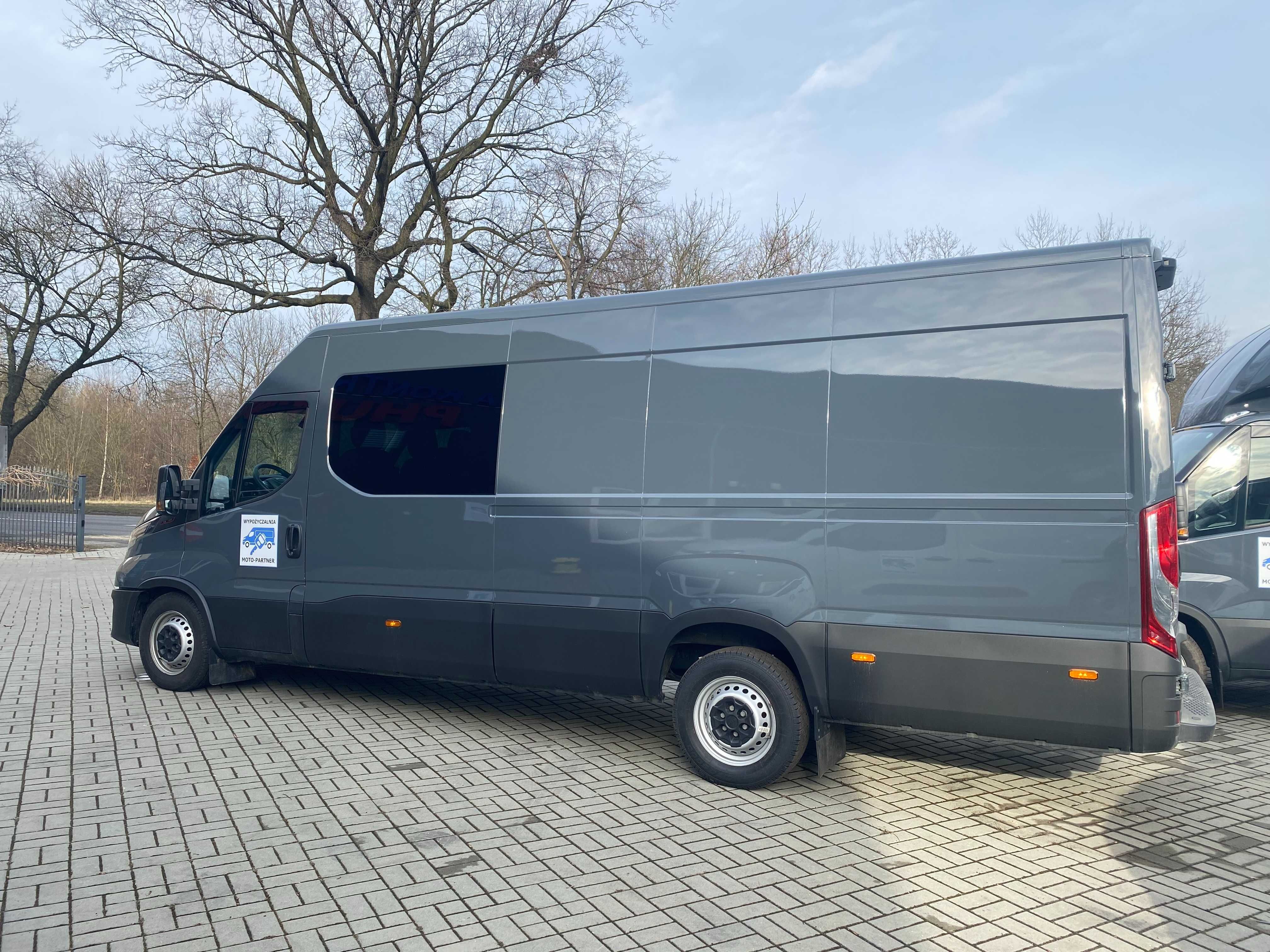 Wynajem Iveco Daily Brygadówka 7-osobowy / Bus / Furgon/ Automat ŚLĄSK