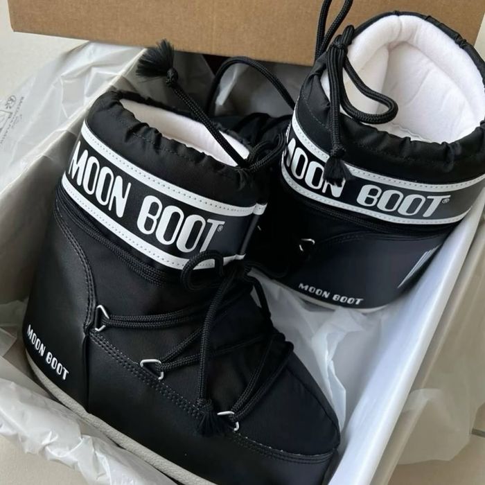 Зимові чоботи Moon Boot MB ICON LOW NYLON оригінал