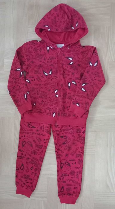 Dres dla chłopca 122 Sinsay komplet Spider-Man