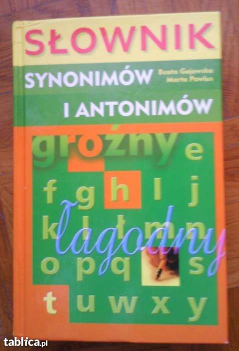 Słownik synonimów i antonimów