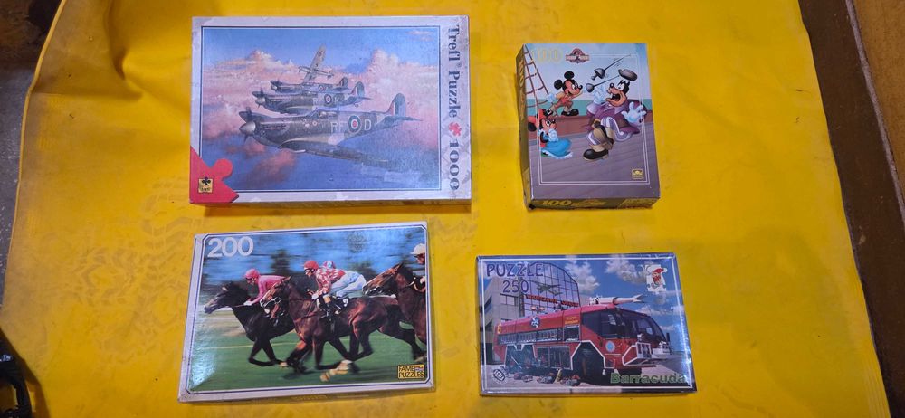 Puzzle, 4 różne opakowania
