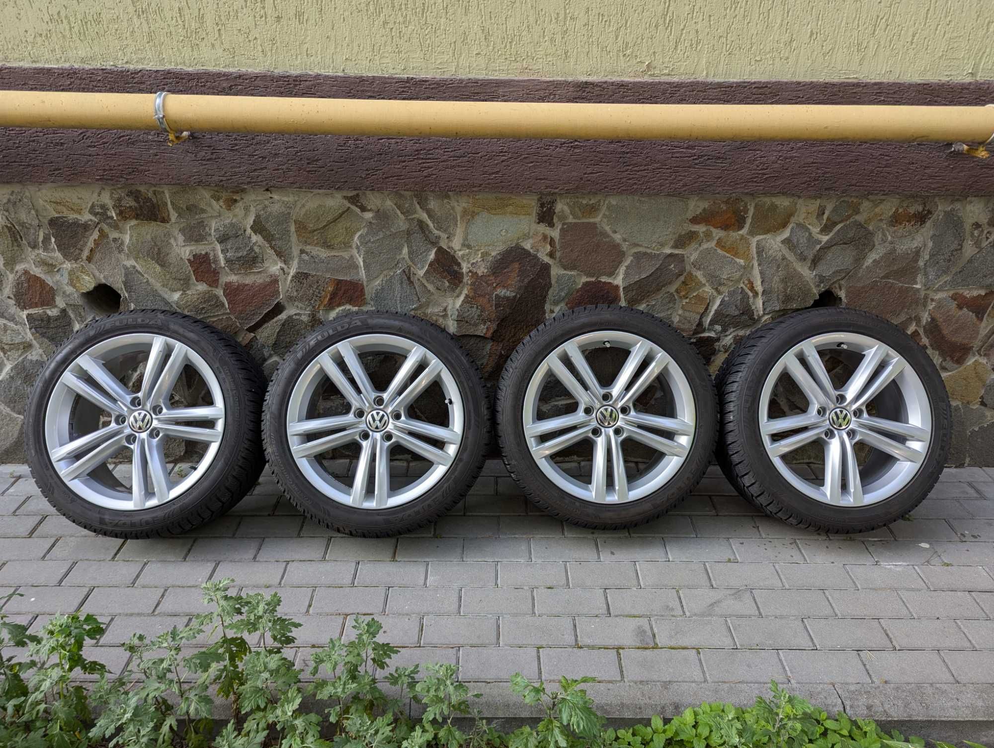 Оригінальні диски Passat 8Jx18H2 ET48 5x112 + Fulda 235/45 R18 1шт