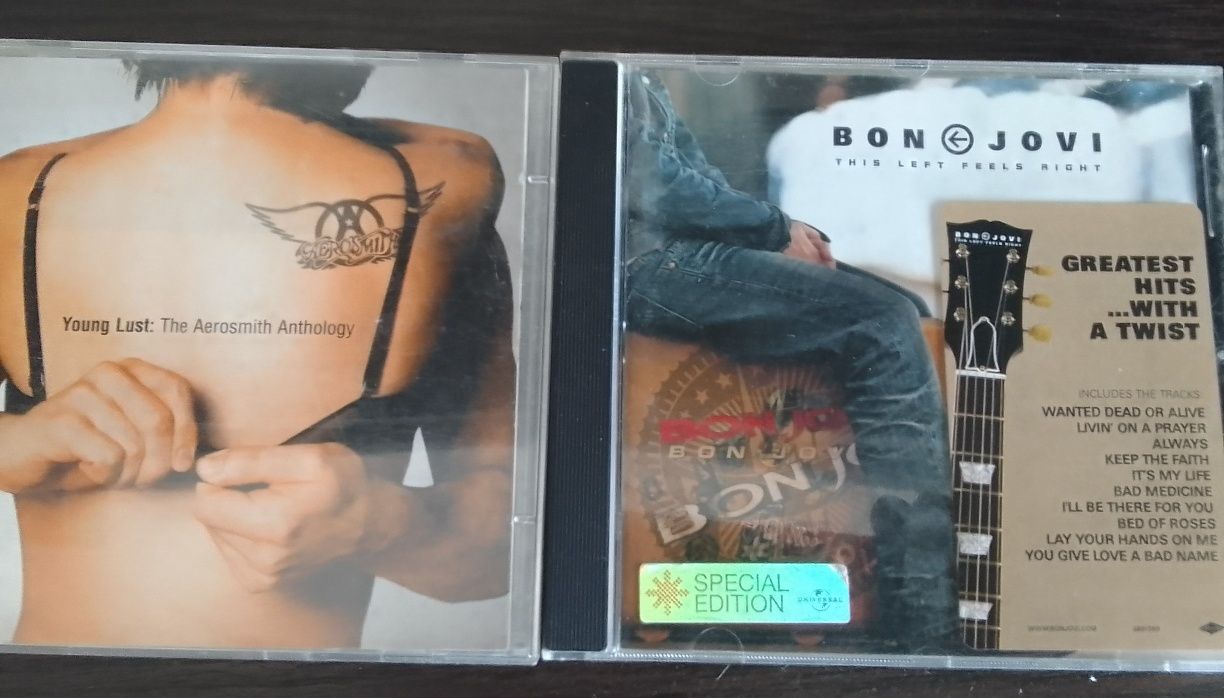 Лицензионные CD:Aerosmith/Bon Jovi