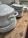 Talerze / Serwis porcelanowy / Zestaw porcelany Chodzież 8 nakryć