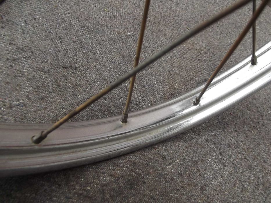 Romet Reksio przednie koło 16" chrom