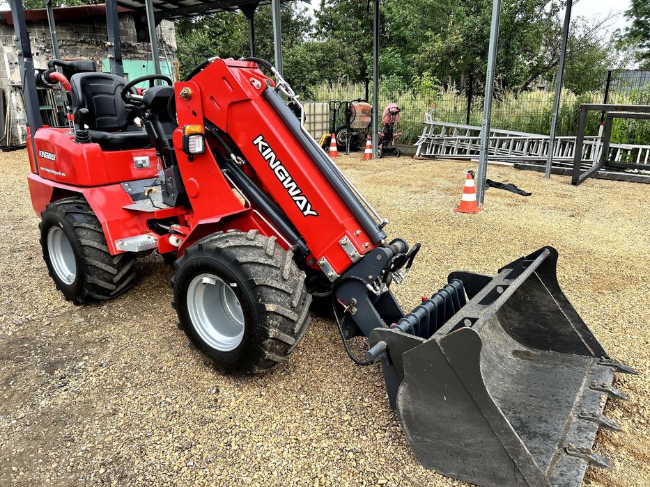 Wynajem Ładowarka Kołowa Przegubowa 4x4 z teleskopem Kingway H180T