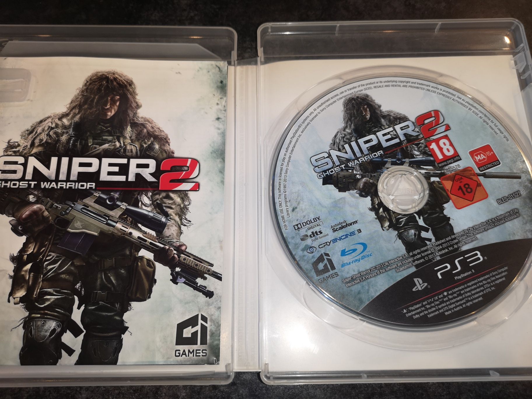 Sniper 2 Ghost Warrior PS3 gra PL (możliwość wymiany) sklep