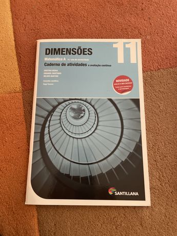 Caderno de atividades de Matematica 11 dimensōes