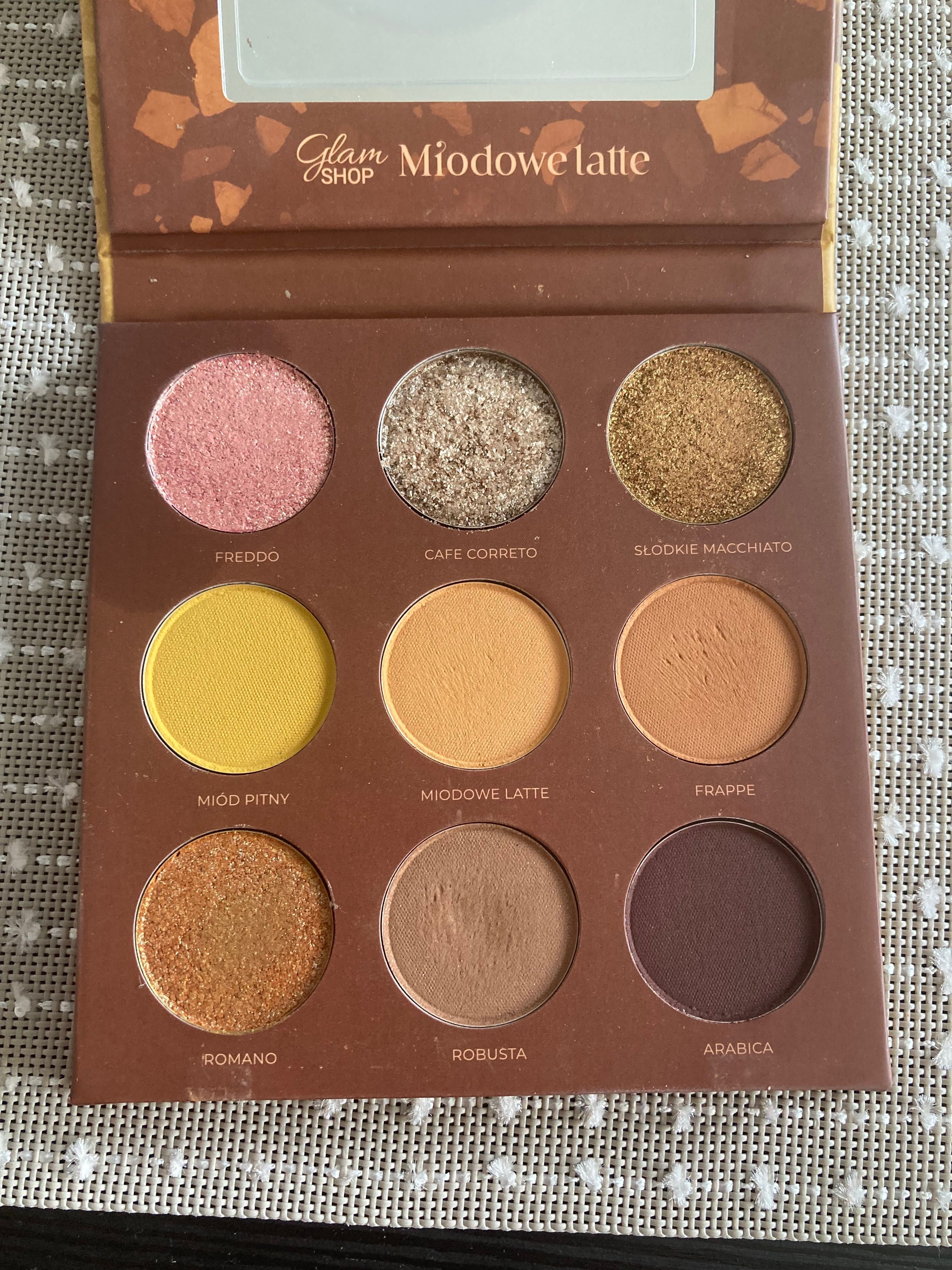 Paleta Miodowe Latte Glamshop