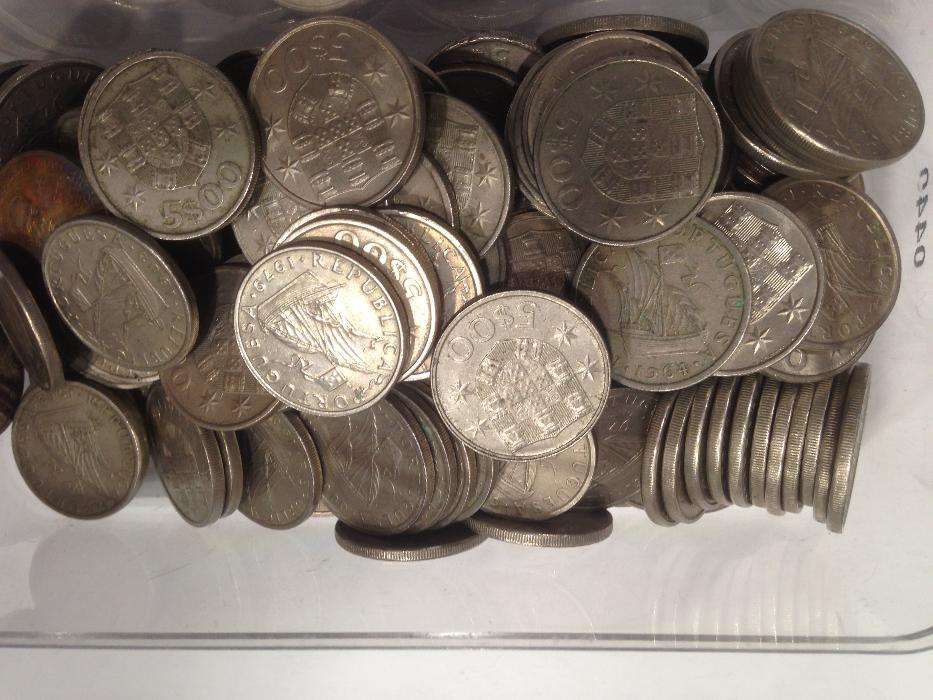 Moedas de 5$00 Cuproniquel ao Kilo